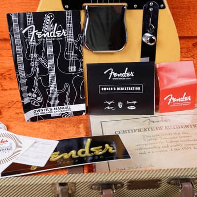 Fender American Vintage '52 Telecaster 2003 Butterscotch Blonde w/ OHSC image 2