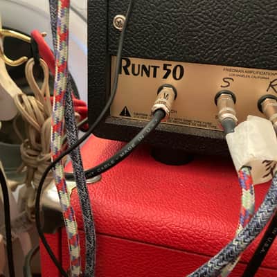 Friedman Runt 50 2-Channel 50-Watt Guitar Amp Head 2016 - Present - Black image 3