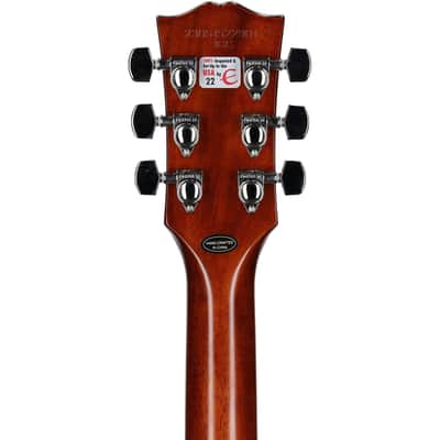 Epiphone Kirk Hammett "Greeny" 1959 Les Paul Standard Electric Guitar (with Case), Greeny Burst image 3
