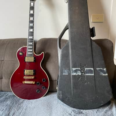 Gibson Les Paul Custom 1984 - Wine Red image 3