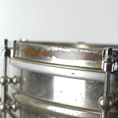 1920s Ludwig 4x14 "All Around" Dance Model Snare Drum image 9