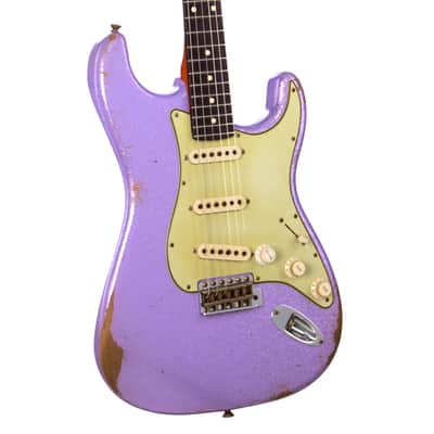 Fender Custom Shop MVP 1960 Stratocaster Relic - Lavender Stardust - Masterbuilt Levi Perry - Dealer Select Master Vintage Player Series Electric Guitar - NEW! image 2