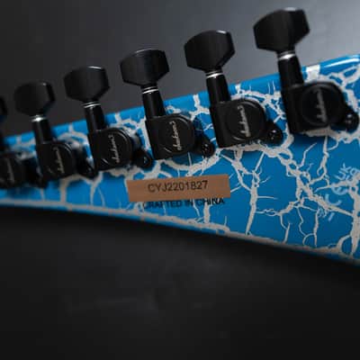 Jackson Soloist X Series SL3X DX Guitar - Frost Byte Crackle (1827-5J) image 13