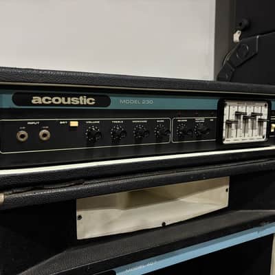Acoustic Model 230 head with 407 Cab image 3