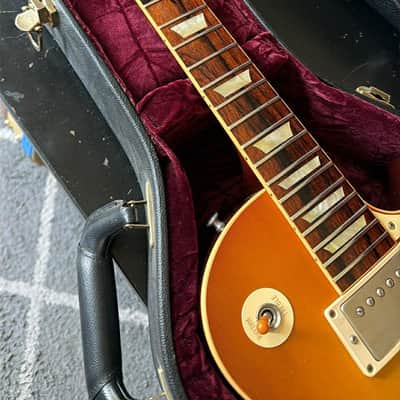 Gibson Custom Shop Yamano Les Paul R0 '60 Reissue Dark Back Iced Tea Burst 2007 image 20