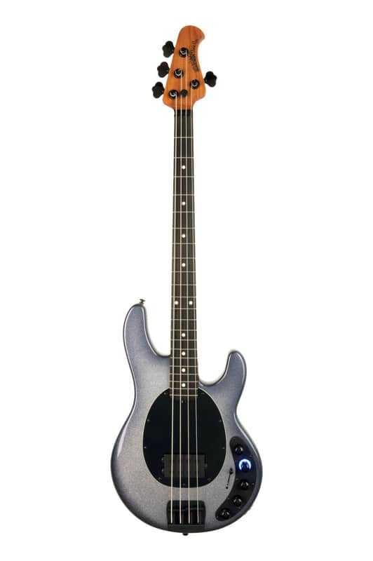 Music Man USA Stingray DarkRay 4 String Bass Starry Night, Roasted Maple/Ebony image 1