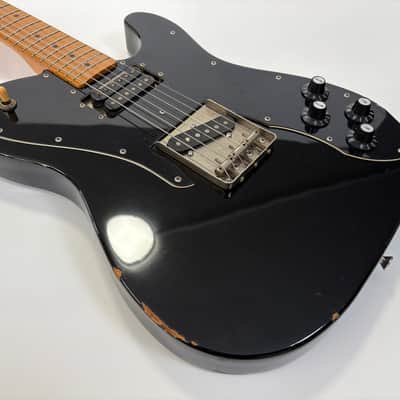 Fender Telecaster Custom 72 Black TC-55M made in Japan 1988-1989 image 9