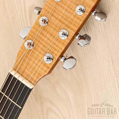 1994 Webber OM-C Cutaway Acoustic Guitar, Spruce & Figured Maple, Near-Mint w/ Case image 4