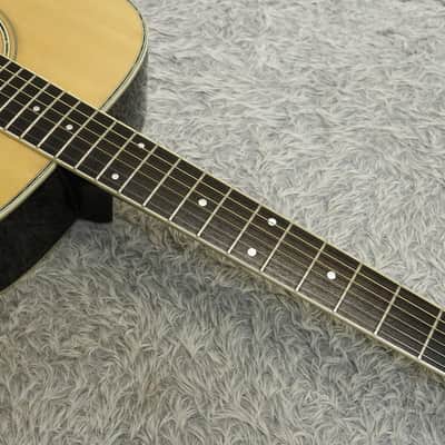 Rare Beautiful condition '80s made Vintage Acoustic Guitar MORRIS W-60 Solid Spruce Top w/Hardcase Made in Japan image 4