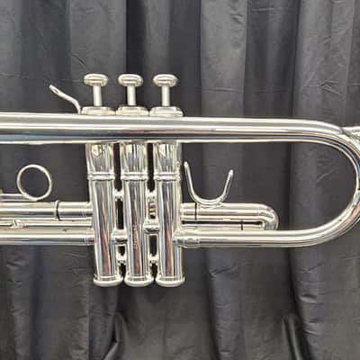 Austin Custom Brass TR-1 Bb Student Trumpet 2026 - Silver Plated w/ case image 10