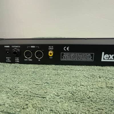 Lexicon MPX 100 Dual Channel Processor 1990s - Black image 6