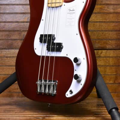 The Fender Standard Precision Bass®, Candy Apple Red image 1