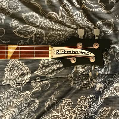 Rickenbacker 4001 1973 Jetglo with checkerbinding serial #528 image 8