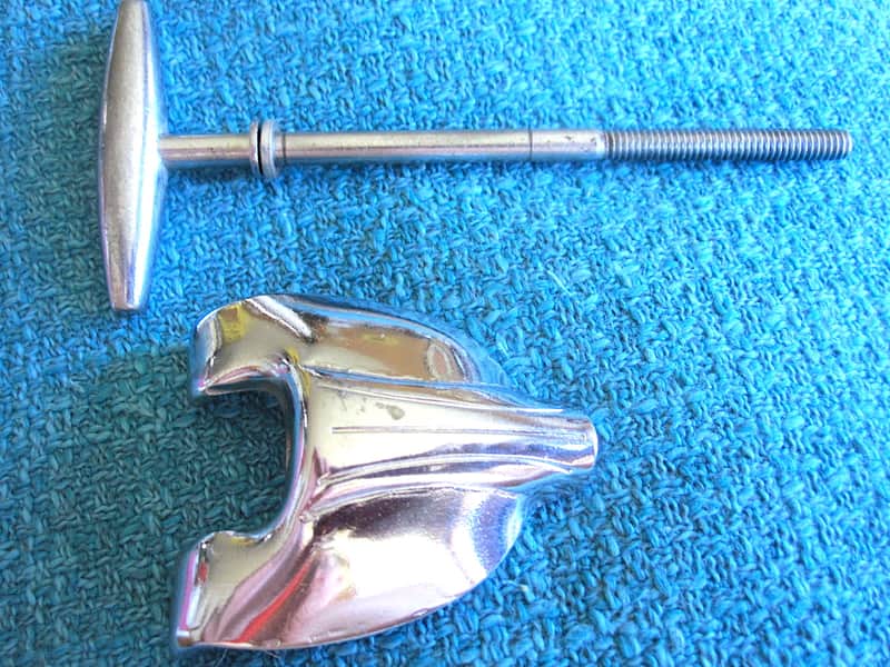 Gretsch Bass Drum Claw Hook & T-Rod Tension Handle - Vintage (USED) image 1