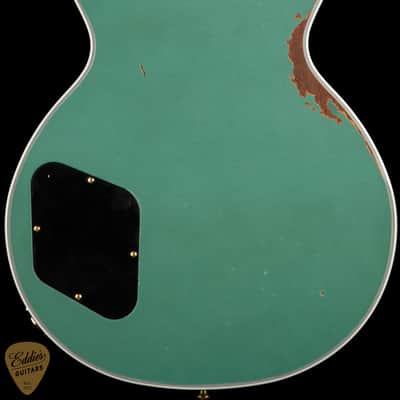 2024 - Gibson Custom Shop PSL Murphy Lab Les Paul Custom Heavy Aged Inverness Green 9.13 #CS400139 image 4