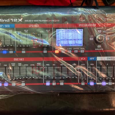 Behringer Deepmind 12X Desktop Polyphonic Analog Synthesizer Module 2025 - Present - Black image 2