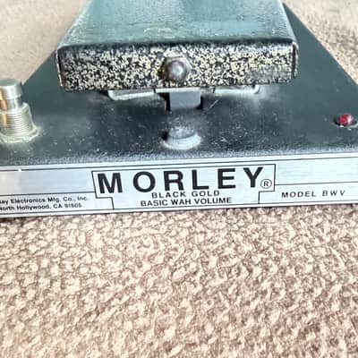 Morley Black Gold BWV Wah/Volume Pedal Late ‘70’s-80’s - Black Metal image 1