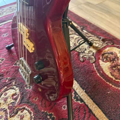 Washburn 1980 SB4R Wing Series Scavenger 4-String Electric Bass Guitar w/Gig Bag (USED) image 5