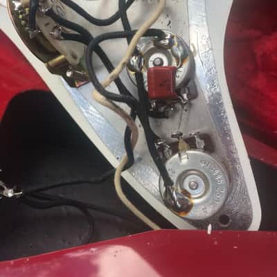 1997 Fender Custom Shop 1958 Stratocaster Dakota Red figured Birdseye neck image 14