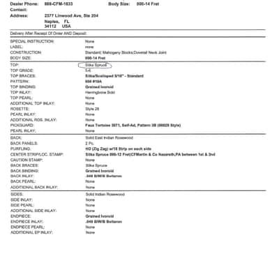 Martin Custom 000-28H image 6