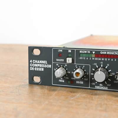 BSS DPR-404 4-Channel Compressor/De-Esser CG011T3 image 5