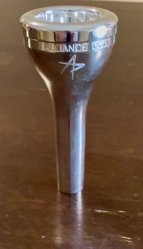 Alliance Alliance DC3 - David Child’s Signature Euphonium Mouthpiece -Silver - Silver image 1