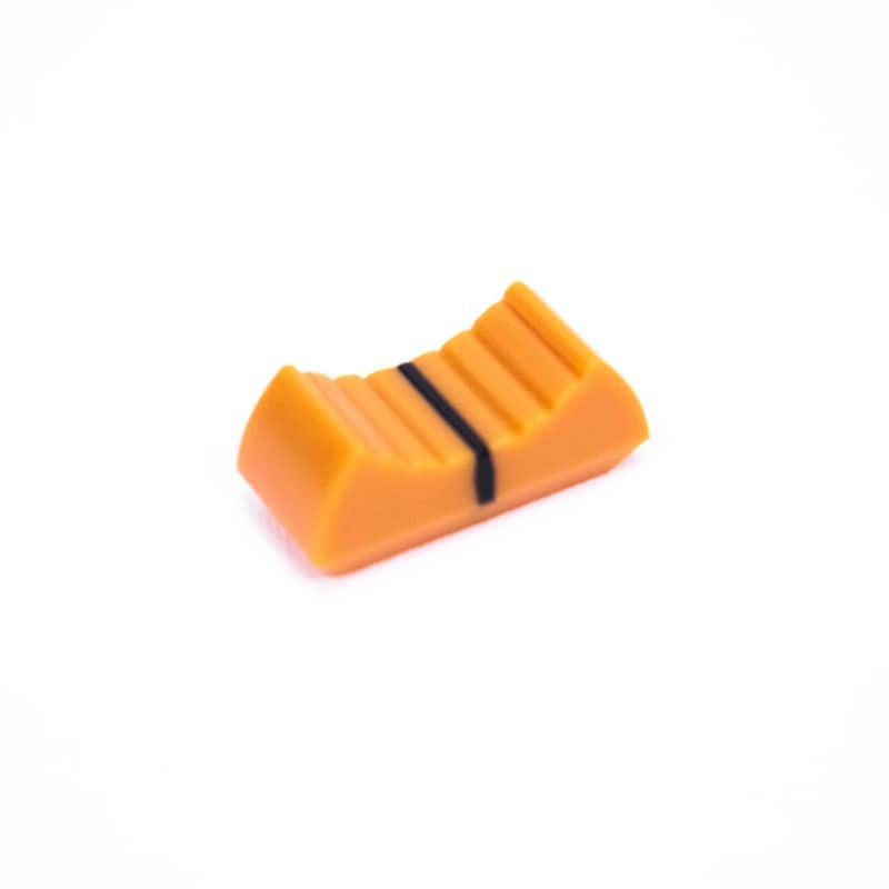 Tascam Orange FX Mon 1/2 Fader Cap for Model 12, Model 16, Model 24 image 1