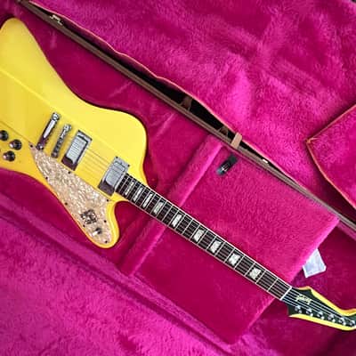 Gibson Custom Shop Firebird 1990 - unique Metallic Yellow finish sounds incredible! image 2