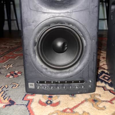 JBL LSR4326P Active Amplified Studio Monitor Speaker Pair Black 130W USB Mid 2000s - Black image 2