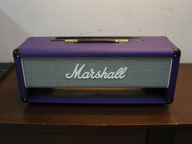 Marshall JCM800 2203 2204 JCM900 JCM2000 style Headshell / Gehäuse / Cabinet Amp Shell Purple image 1