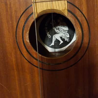 Orfeus Plovdiv Acoustic Guitar 6 String Orpheus Bulgarian Vintage image 3
