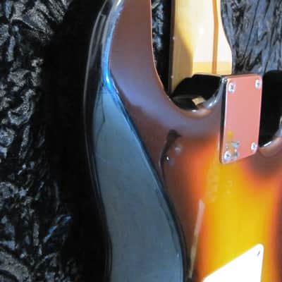 Fender Standard Stratocaster Left-Handed Brown Sunburst image 13