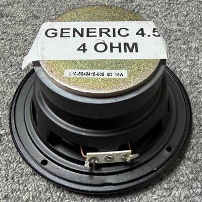 Unbranded 4.5" 4Ω Woofer Speaker - Replacement Speaker image 4