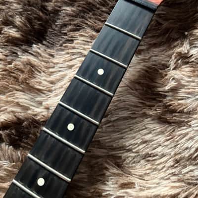 2021 Fender American Acoustasonic Stratocaster Striped Ebony Fretboard Neck image 4