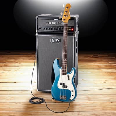 EBS ClassicLine 212 Vertical Bass Speaker Cabinet - 500W RMS, 2x12" Speakers with Tweeter, 4-Ohm, Vertical MiniTower Design, Wheels and Handles, Padded Cover Included image 2