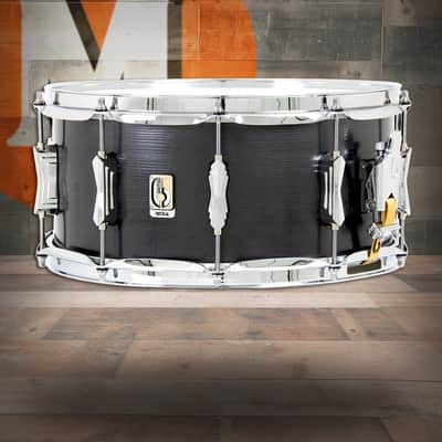 British Drum Co. TAL-14-65-SN Nicko McBrain Signature Series Talisman Steel Snare 6.5" x 14" (TAL-14-65-SN-U) image 9