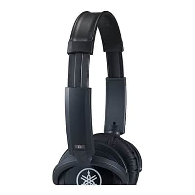 Yamaha HPH-100B Comfortable Dynamic Closed Back Headphones Black image 7