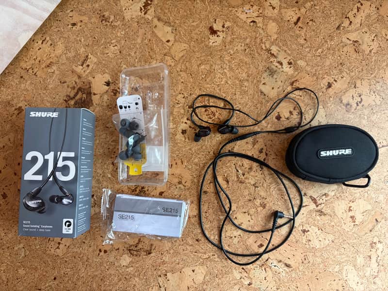 Shure SE215 PRO Wired In-Ear Monitors - 64" Cable