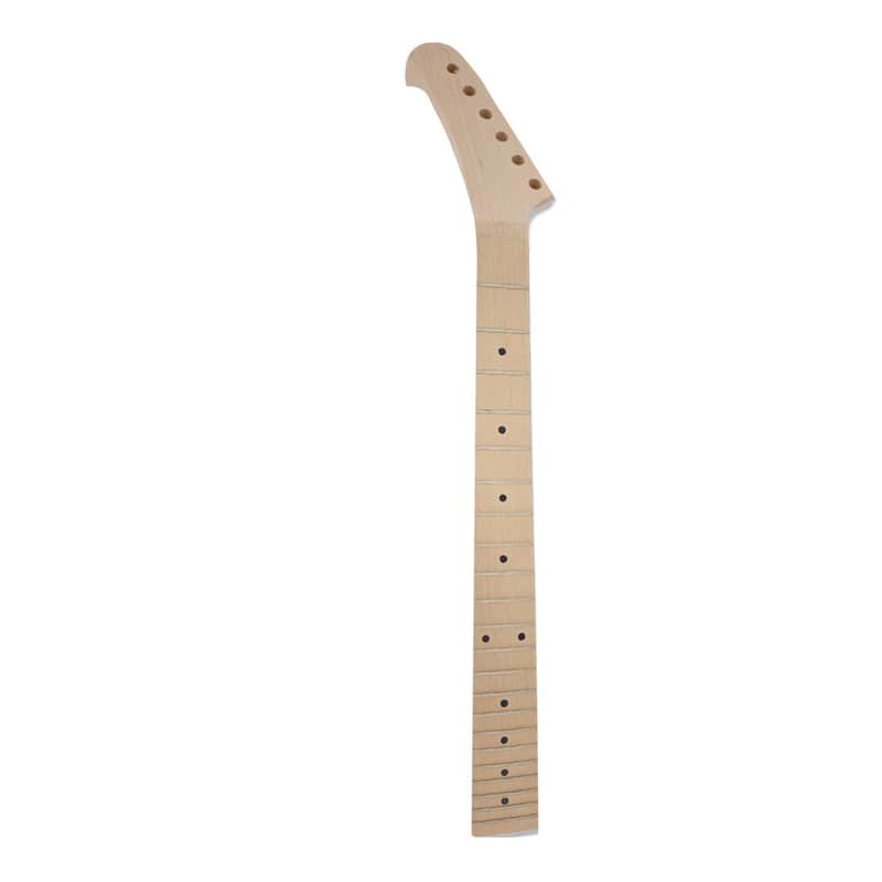 Guitar Neck 22fret 25.5inch Maple Fretboard Locking Nut Banana Head image 1