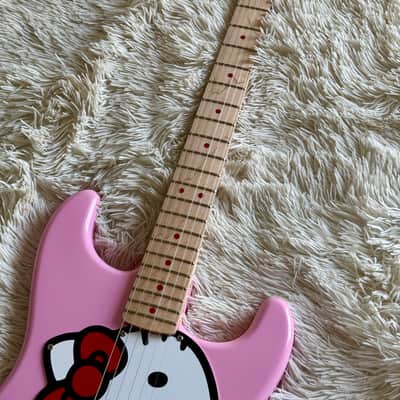 2024 Squier Hello Kitty Reissue Stratocaster Electric Guitar image 9