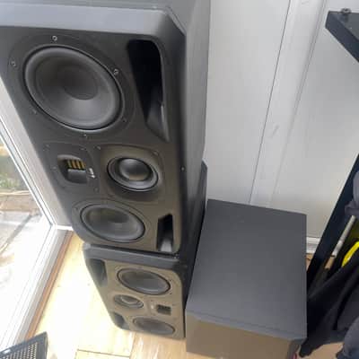 ADAM Audio S3H Active Studio Monitor (PAIR) 2022 - Present - Black image 2
