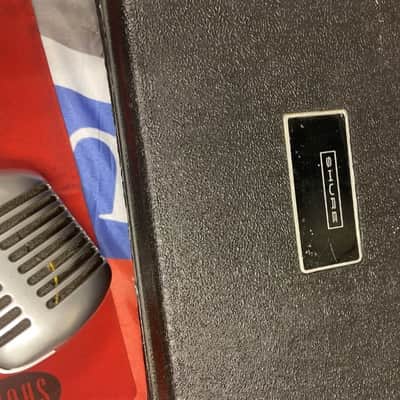 VINTAGE Shure 55SW 1960s microphone and lead- Metal image 14
