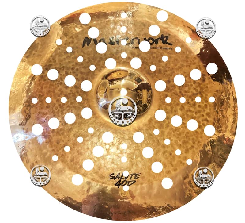 Masterwork Cymbals 19" Salute God Fx Multi Hole Crash image 1