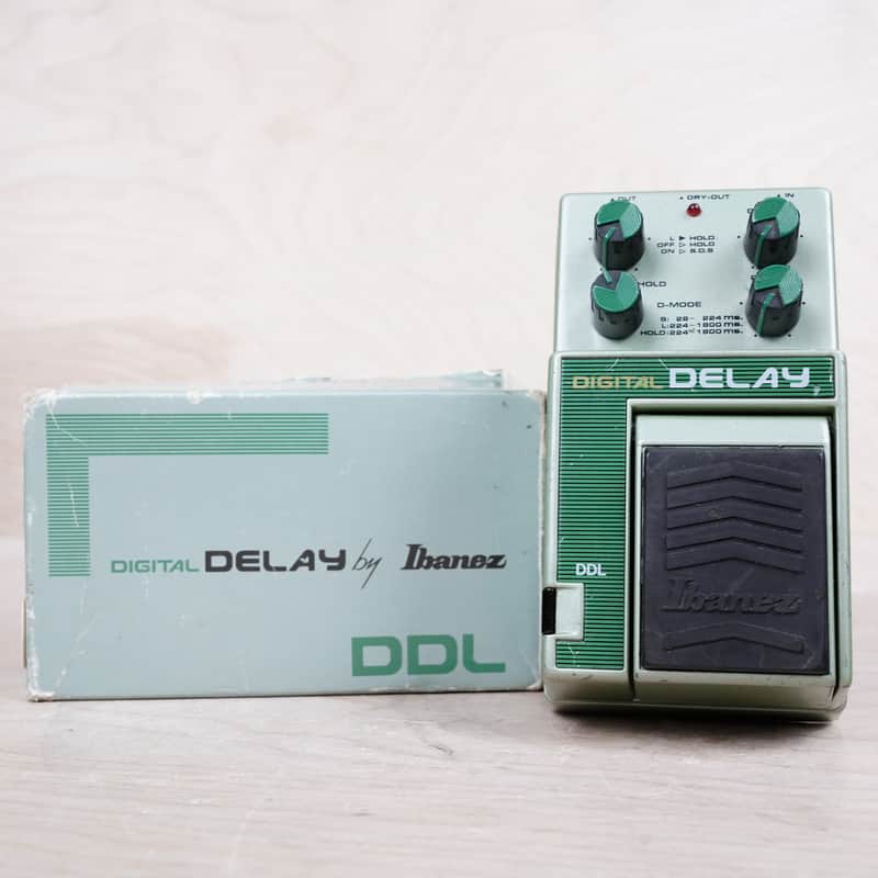 Ibanez DDL Digital Delay 1984 Vintage Made in Japan MIJ w/ Box, Manual image 1