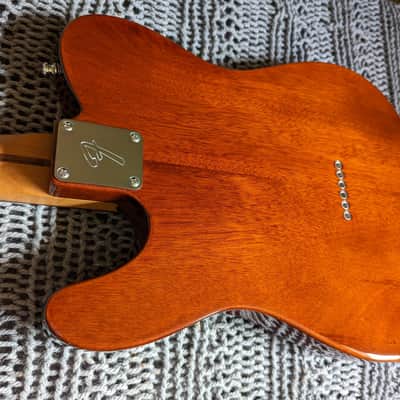 Fender Partscaster Telecaster Thinline Roasted Maple Neck Mahogany Semi-Hollow w/ Fralin Pickups image 15