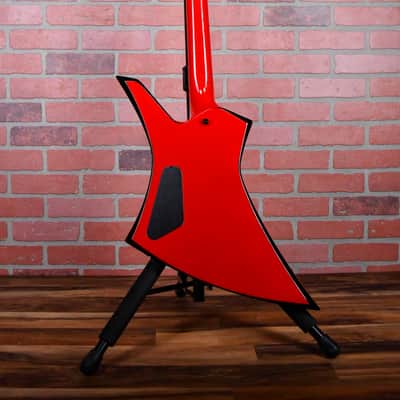 Jackson USA Marty Friedman Signature Kelly KE1MF 1998 Ferrari Red w/Black Bevels w/Jackson TSA Case image 8