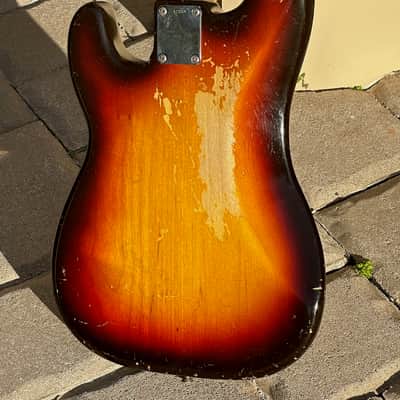 Fender Precision Bass 1958 - a beautiful all original 3-tone Sunburst example w/a Gold'gard ! image 4