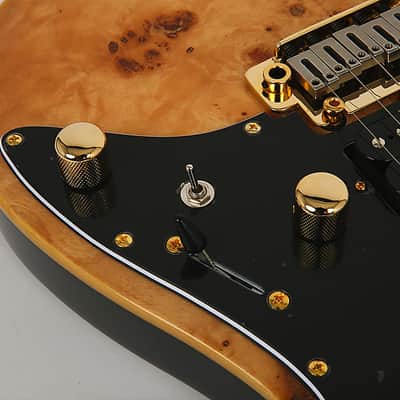 Michael Kelly MK60CNBPRH Custom Collection 1960s Burl Ultra Maple Neck 6-String Electric Guitar image 7