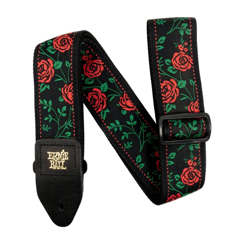 Ernie Ball Spanish Rose Jacquard Strap image 1