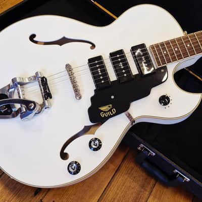 Guild Jet 90 Archtop (Satin White) image 2
